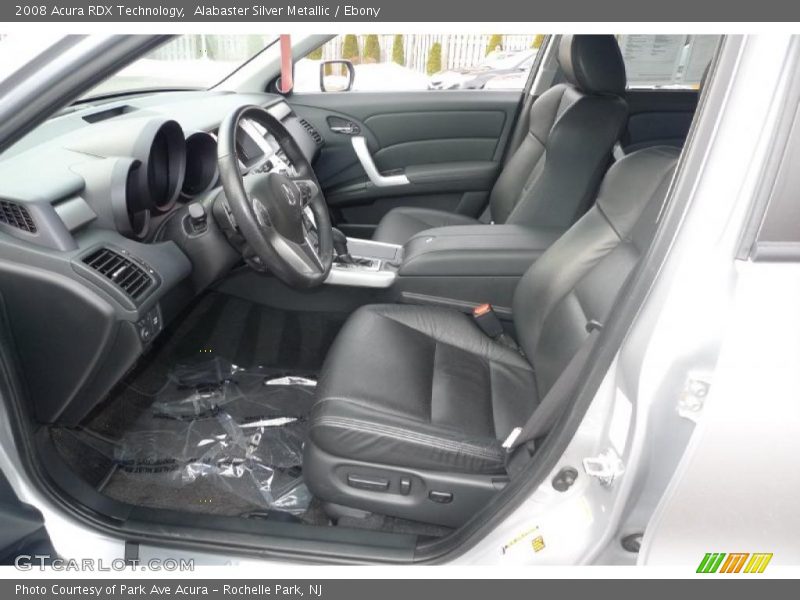 Alabaster Silver Metallic / Ebony 2008 Acura RDX Technology