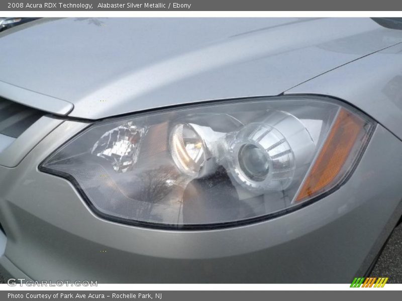 Alabaster Silver Metallic / Ebony 2008 Acura RDX Technology