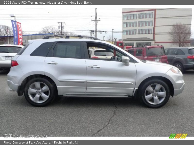 Alabaster Silver Metallic / Ebony 2008 Acura RDX Technology