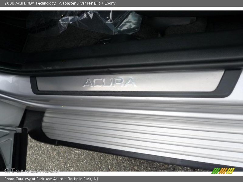 Alabaster Silver Metallic / Ebony 2008 Acura RDX Technology