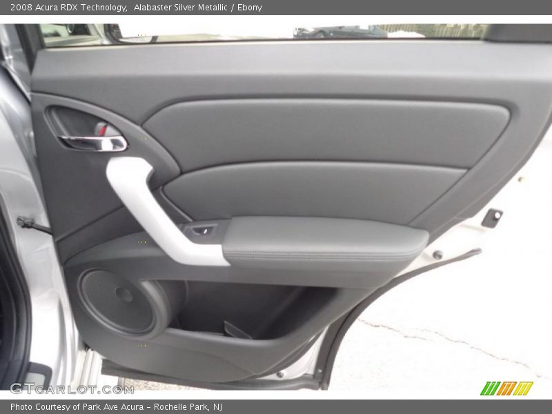 Alabaster Silver Metallic / Ebony 2008 Acura RDX Technology