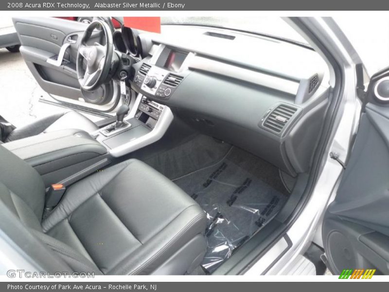 Alabaster Silver Metallic / Ebony 2008 Acura RDX Technology
