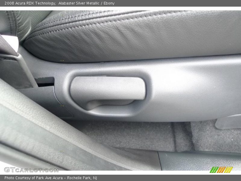 Alabaster Silver Metallic / Ebony 2008 Acura RDX Technology