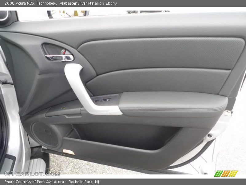 Alabaster Silver Metallic / Ebony 2008 Acura RDX Technology