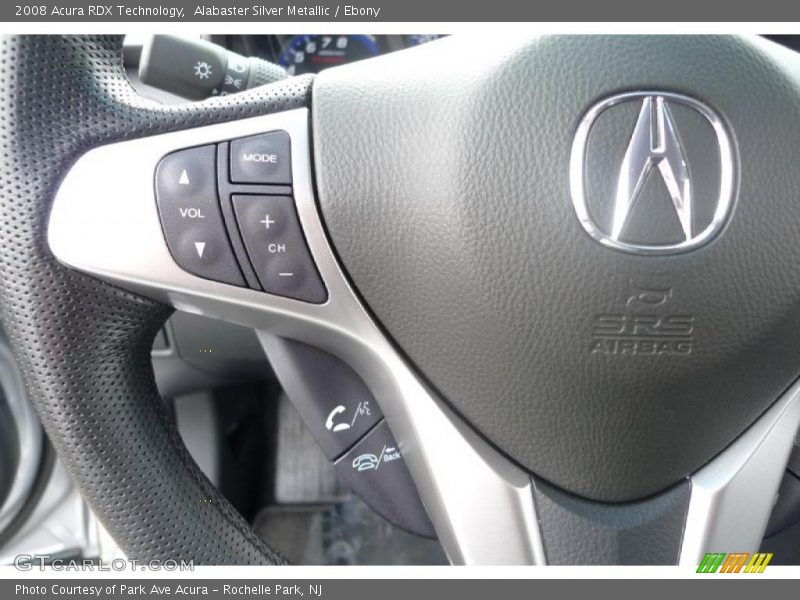 Alabaster Silver Metallic / Ebony 2008 Acura RDX Technology