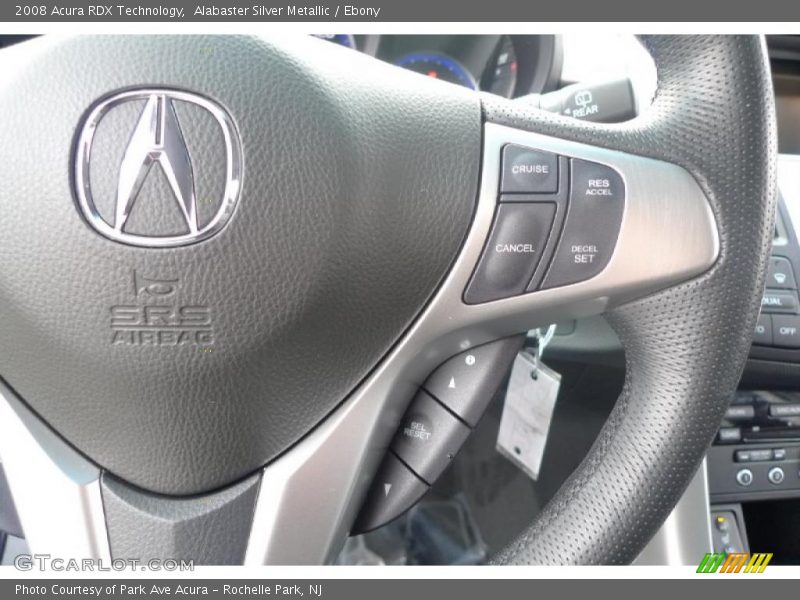 Alabaster Silver Metallic / Ebony 2008 Acura RDX Technology