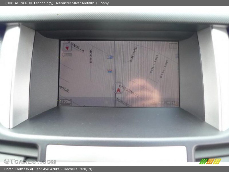 Alabaster Silver Metallic / Ebony 2008 Acura RDX Technology