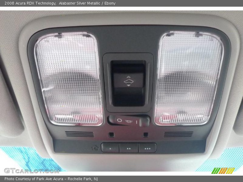 Alabaster Silver Metallic / Ebony 2008 Acura RDX Technology
