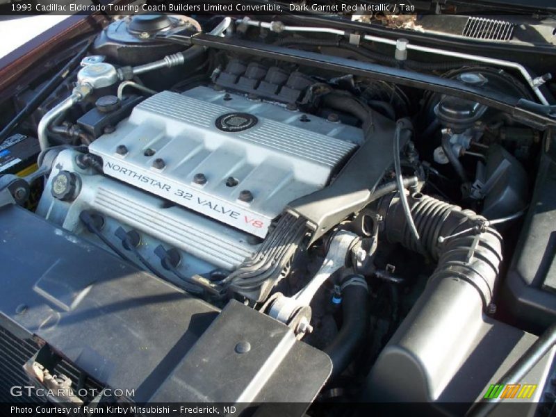  1993 Eldorado Touring Coach Builders Limited Convertible Engine - 4.6 Liter DOHC 32-Valve Northstar V8