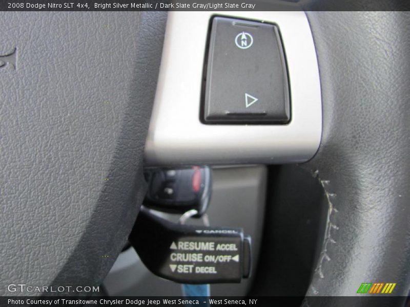 Bright Silver Metallic / Dark Slate Gray/Light Slate Gray 2008 Dodge Nitro SLT 4x4