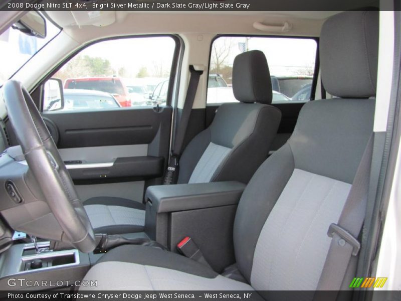 Bright Silver Metallic / Dark Slate Gray/Light Slate Gray 2008 Dodge Nitro SLT 4x4