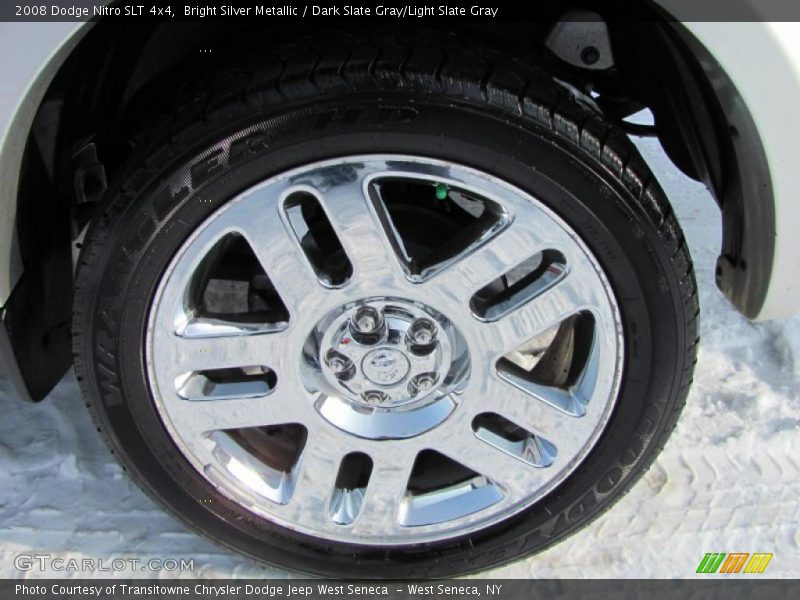 Bright Silver Metallic / Dark Slate Gray/Light Slate Gray 2008 Dodge Nitro SLT 4x4
