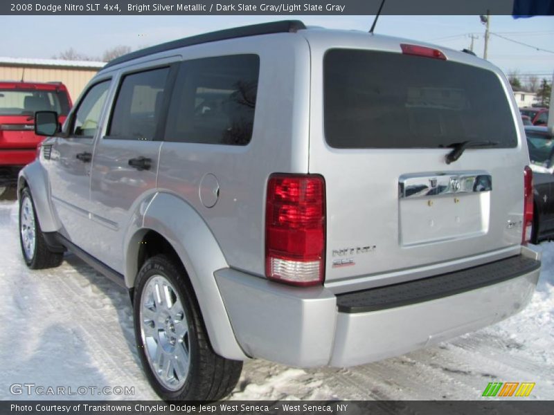 Bright Silver Metallic / Dark Slate Gray/Light Slate Gray 2008 Dodge Nitro SLT 4x4