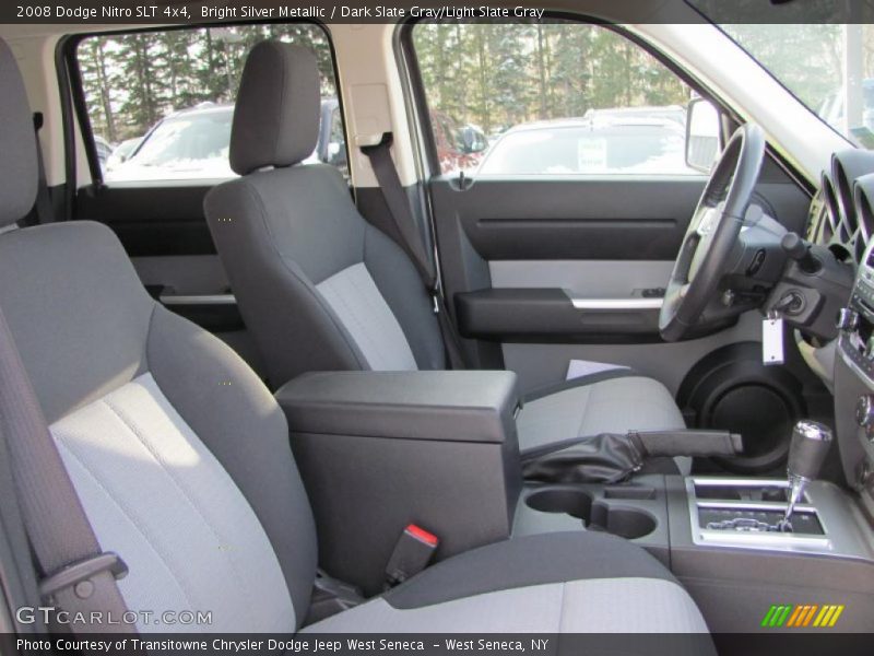 Bright Silver Metallic / Dark Slate Gray/Light Slate Gray 2008 Dodge Nitro SLT 4x4