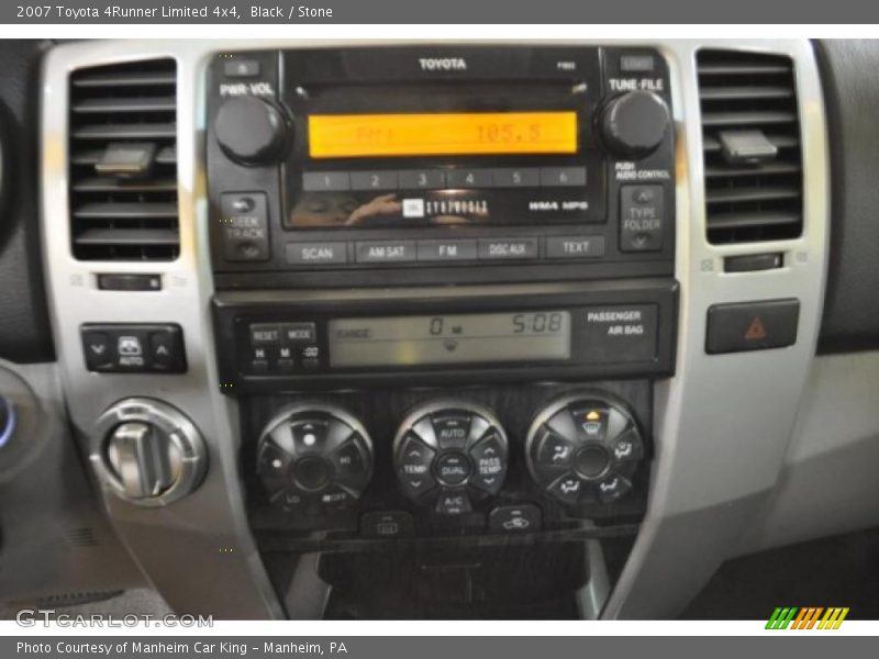 Black / Stone 2007 Toyota 4Runner Limited 4x4