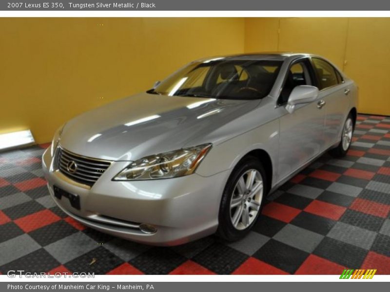 Tungsten Silver Metallic / Black 2007 Lexus ES 350