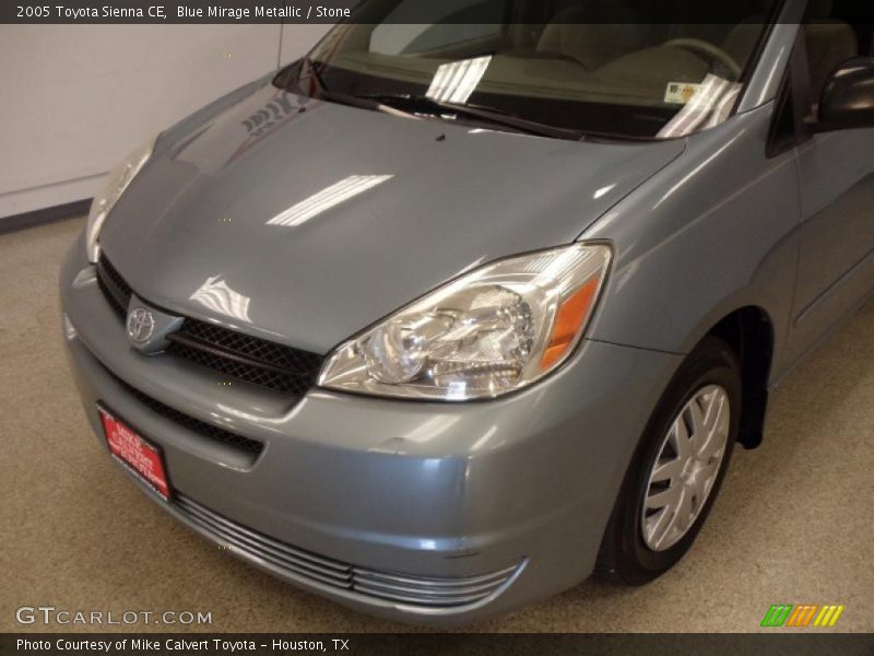 Blue Mirage Metallic / Stone 2005 Toyota Sienna CE