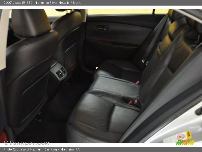Tungsten Silver Metallic / Black 2007 Lexus ES 350