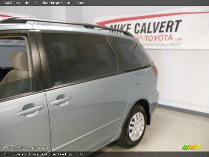 Blue Mirage Metallic / Stone 2005 Toyota Sienna CE