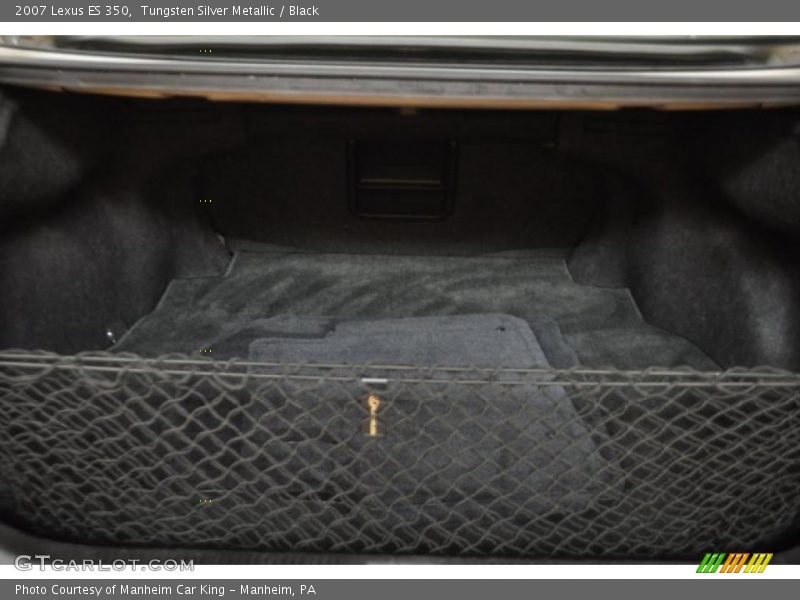 Tungsten Silver Metallic / Black 2007 Lexus ES 350