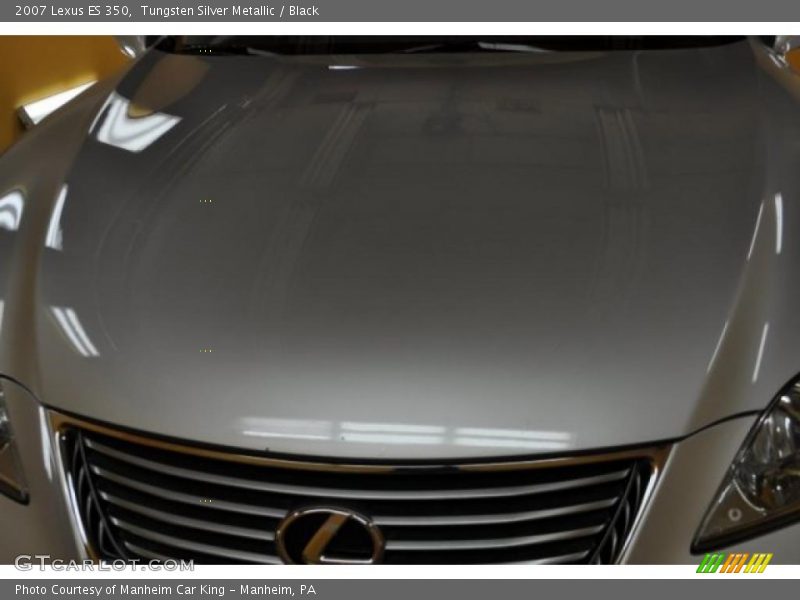Tungsten Silver Metallic / Black 2007 Lexus ES 350