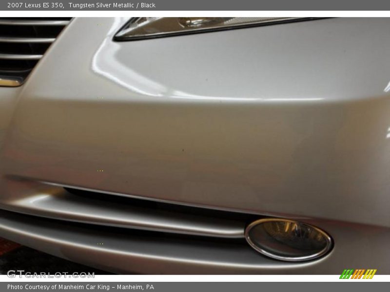 Tungsten Silver Metallic / Black 2007 Lexus ES 350
