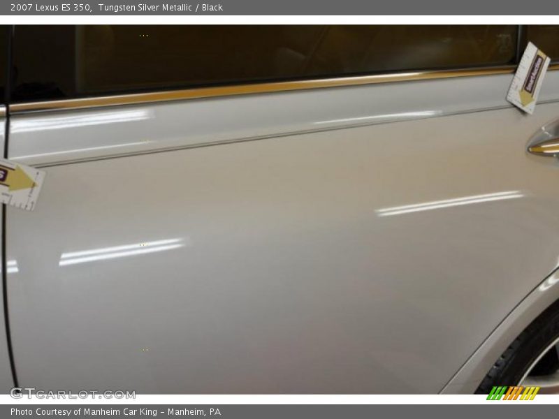 Tungsten Silver Metallic / Black 2007 Lexus ES 350