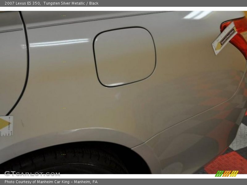 Tungsten Silver Metallic / Black 2007 Lexus ES 350