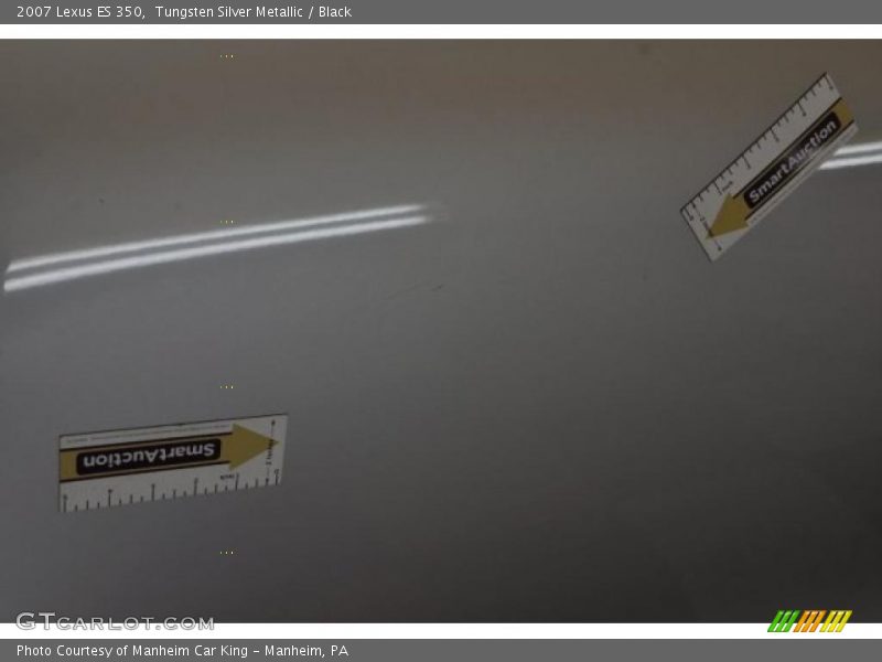 Tungsten Silver Metallic / Black 2007 Lexus ES 350