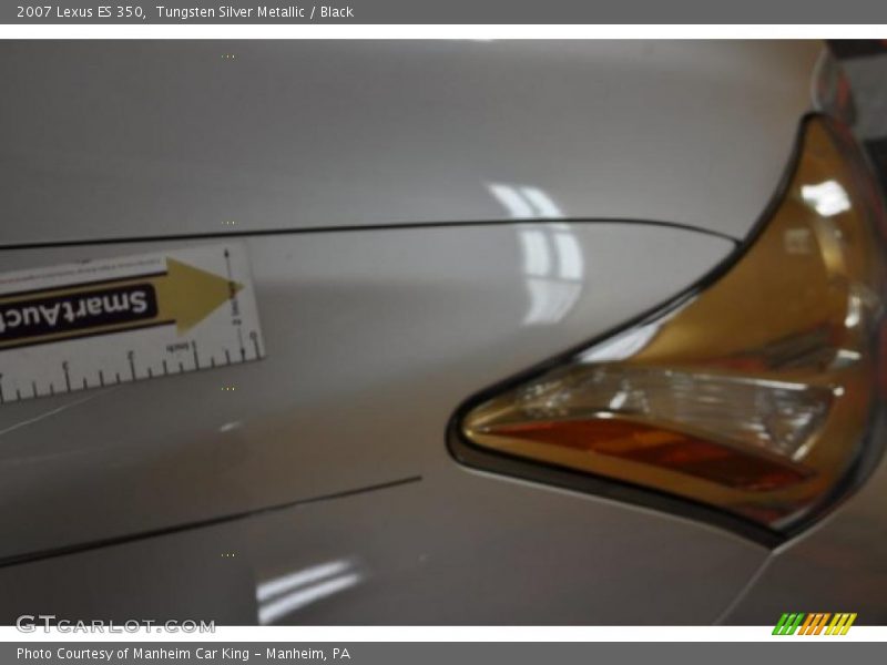 Tungsten Silver Metallic / Black 2007 Lexus ES 350