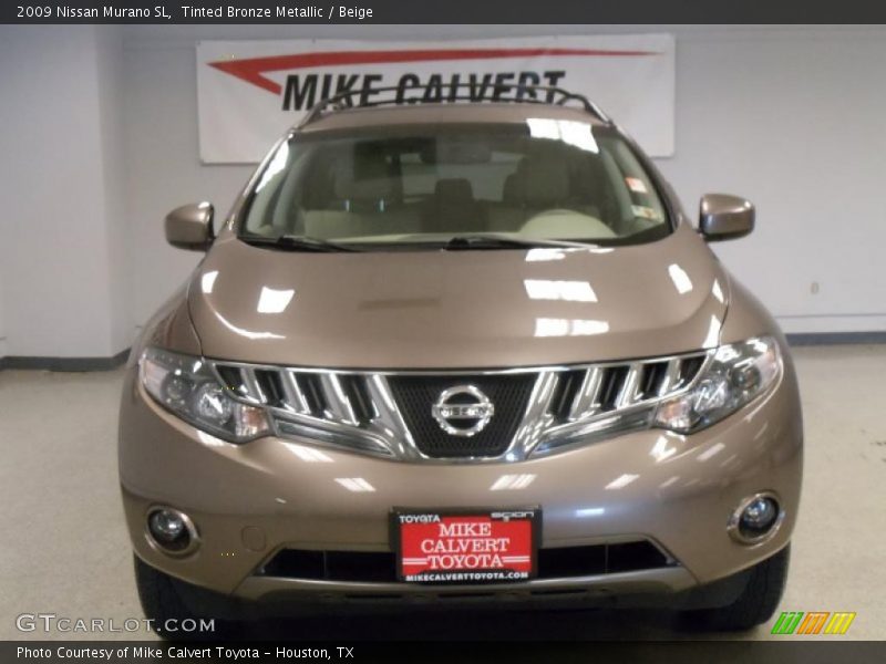 Tinted Bronze Metallic / Beige 2009 Nissan Murano SL