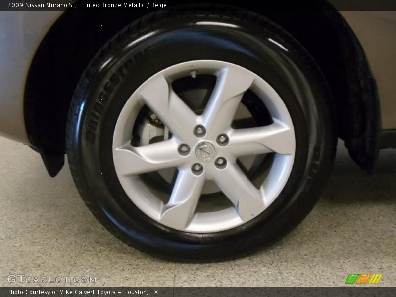 Tinted Bronze Metallic / Beige 2009 Nissan Murano SL
