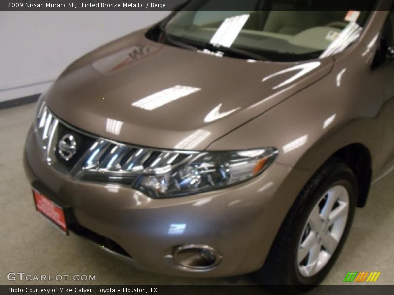 Tinted Bronze Metallic / Beige 2009 Nissan Murano SL