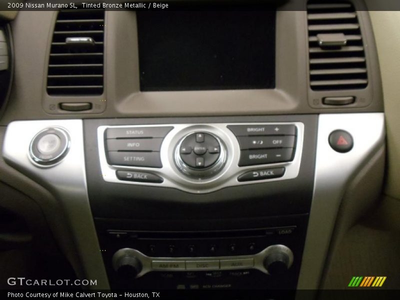 Tinted Bronze Metallic / Beige 2009 Nissan Murano SL