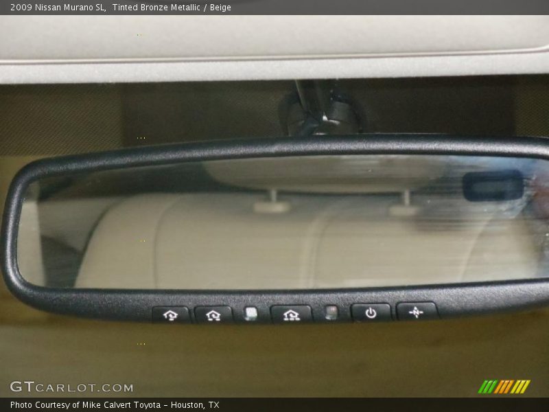 Tinted Bronze Metallic / Beige 2009 Nissan Murano SL