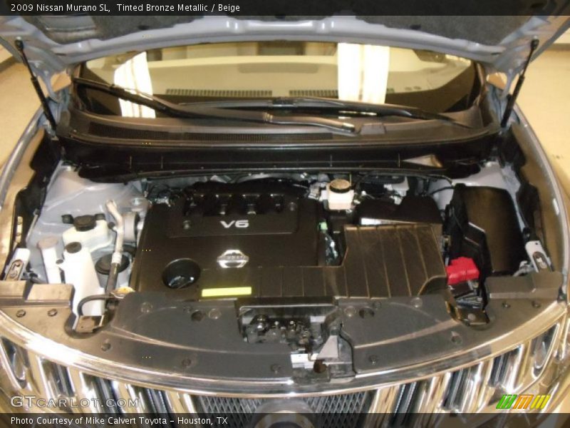 Tinted Bronze Metallic / Beige 2009 Nissan Murano SL