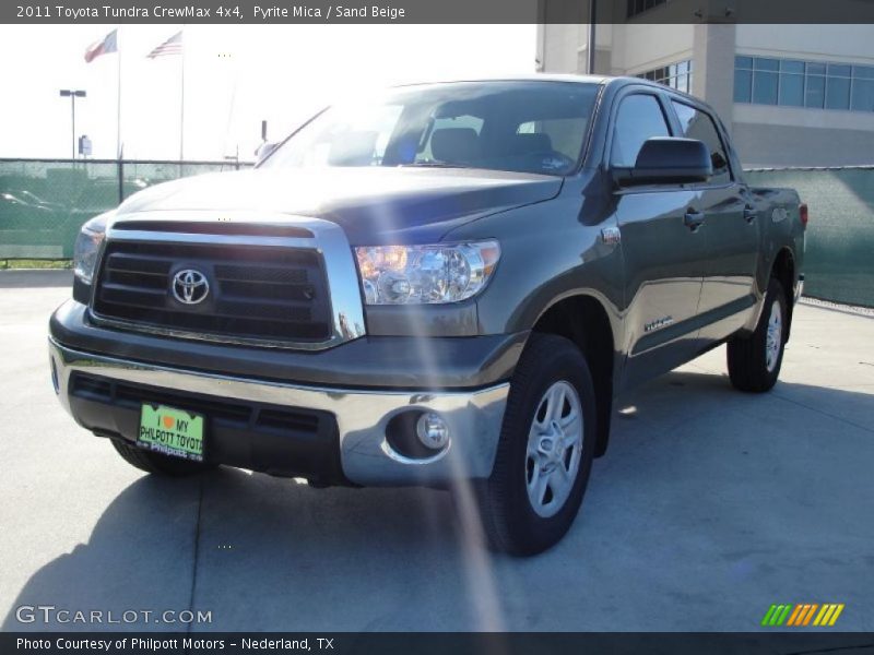 Pyrite Mica / Sand Beige 2011 Toyota Tundra CrewMax 4x4