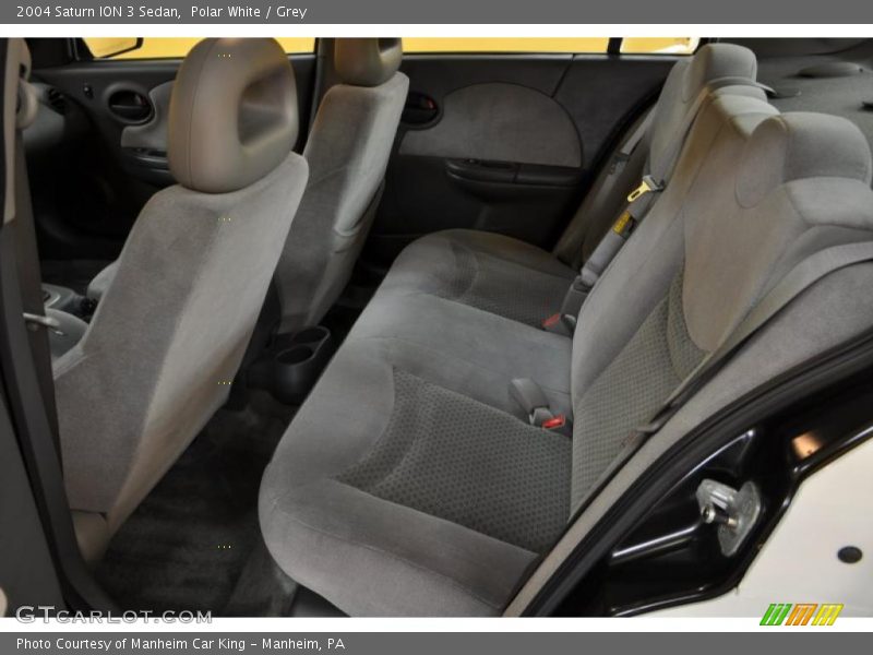 Polar White / Grey 2004 Saturn ION 3 Sedan