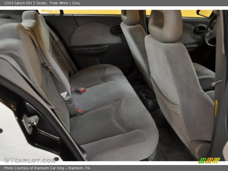 Polar White / Grey 2004 Saturn ION 3 Sedan
