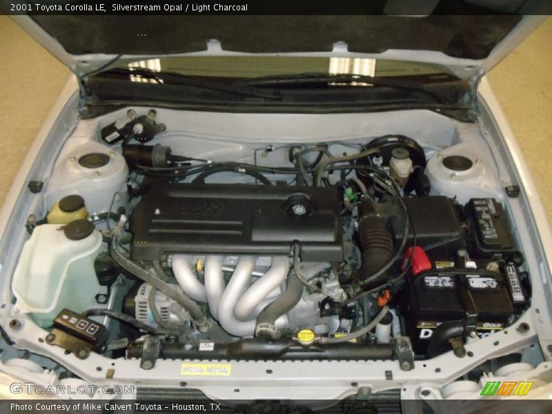  2001 Corolla LE Engine - 1.8 Liter DOHC 16-Valve VVT-i 4 Cylinder