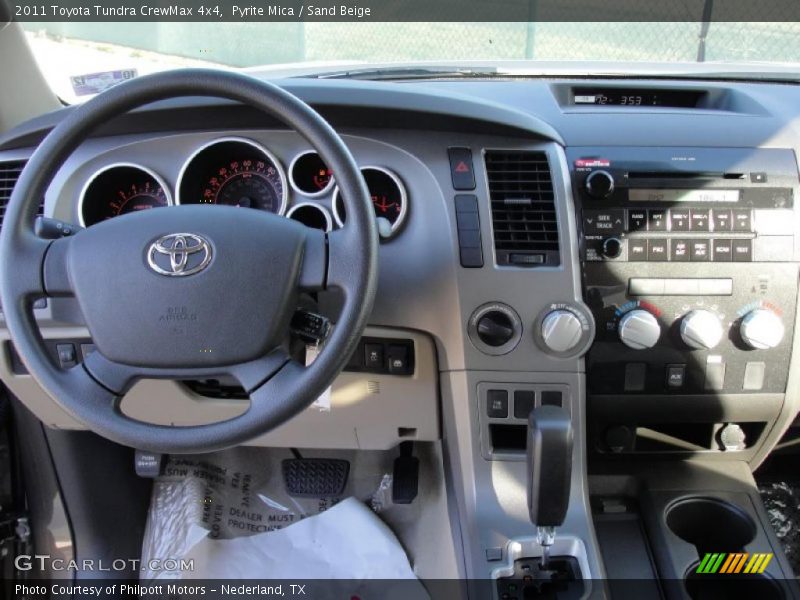 Dashboard of 2011 Tundra CrewMax 4x4