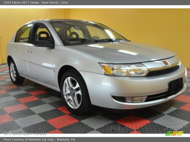 Silver Nickel / Grey 2004 Saturn ION 3 Sedan