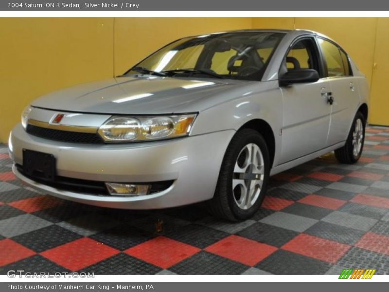 Silver Nickel / Grey 2004 Saturn ION 3 Sedan