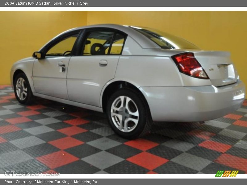 Silver Nickel / Grey 2004 Saturn ION 3 Sedan