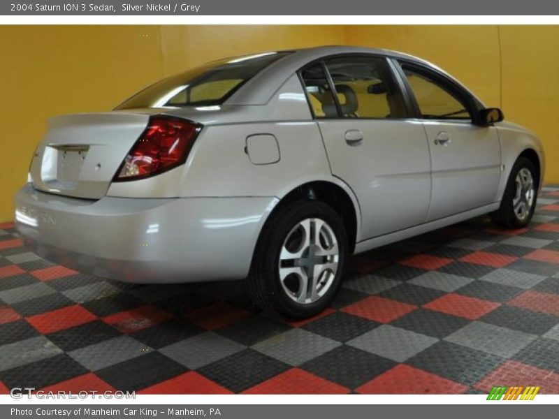 Silver Nickel / Grey 2004 Saturn ION 3 Sedan