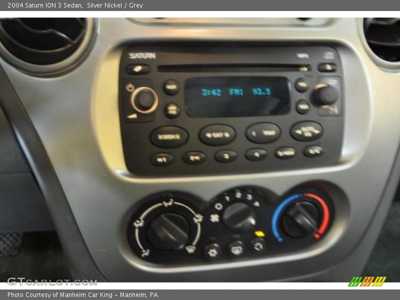 Silver Nickel / Grey 2004 Saturn ION 3 Sedan