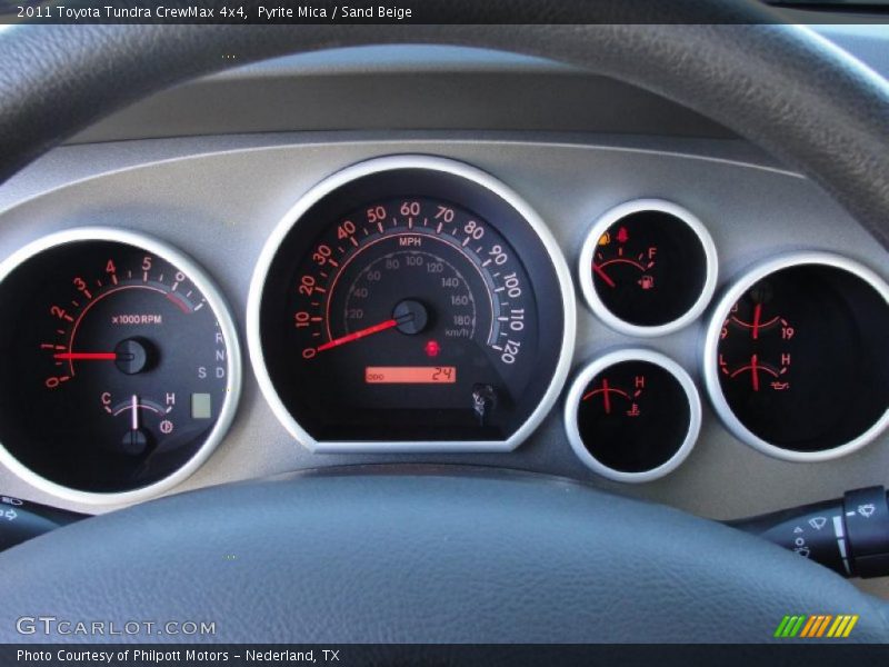  2011 Tundra CrewMax 4x4 CrewMax 4x4 Gauges