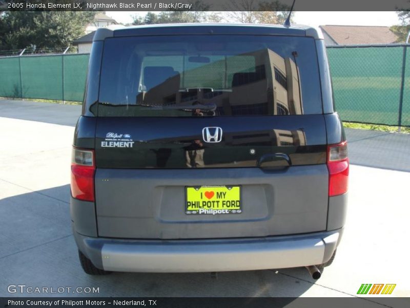 Nighthawk Black Pearl / Black/Gray 2005 Honda Element LX
