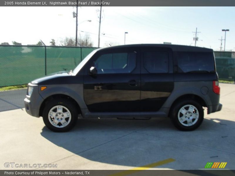 Nighthawk Black Pearl / Black/Gray 2005 Honda Element LX