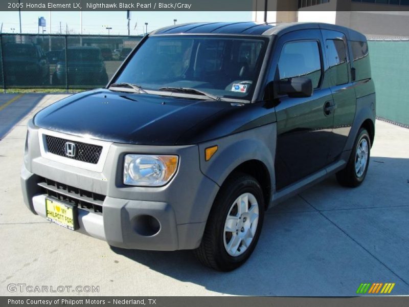 Nighthawk Black Pearl / Black/Gray 2005 Honda Element LX